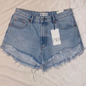 Zara High Rise Shorts Size 10